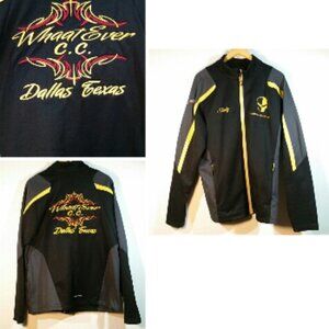 Corvette Club full zip jacket coat XL Whatever CC Dallas Texas Car Club